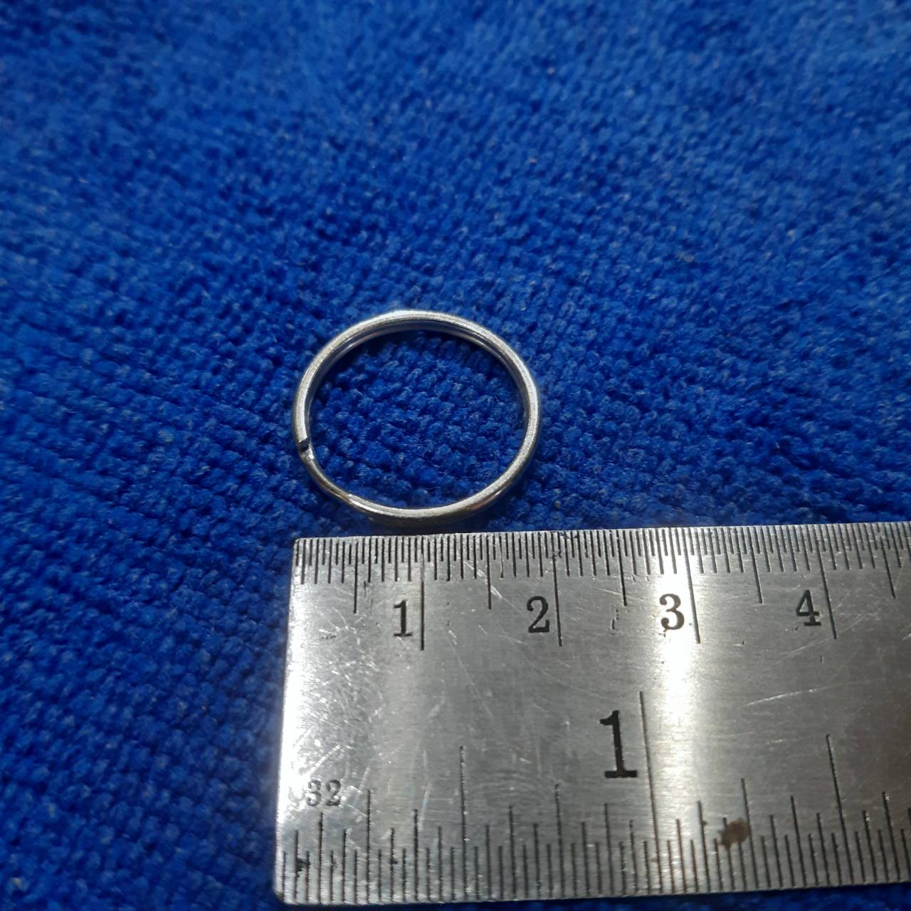 Tec40 Alloy Steel Ring Keychain แหวน พวงกุญแจ 20mm Lot 10ชิ้น