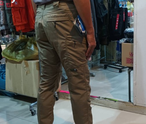 INNOVATE T199 PANTS กางเกงขายาวที199 BROWN สีบราวน์