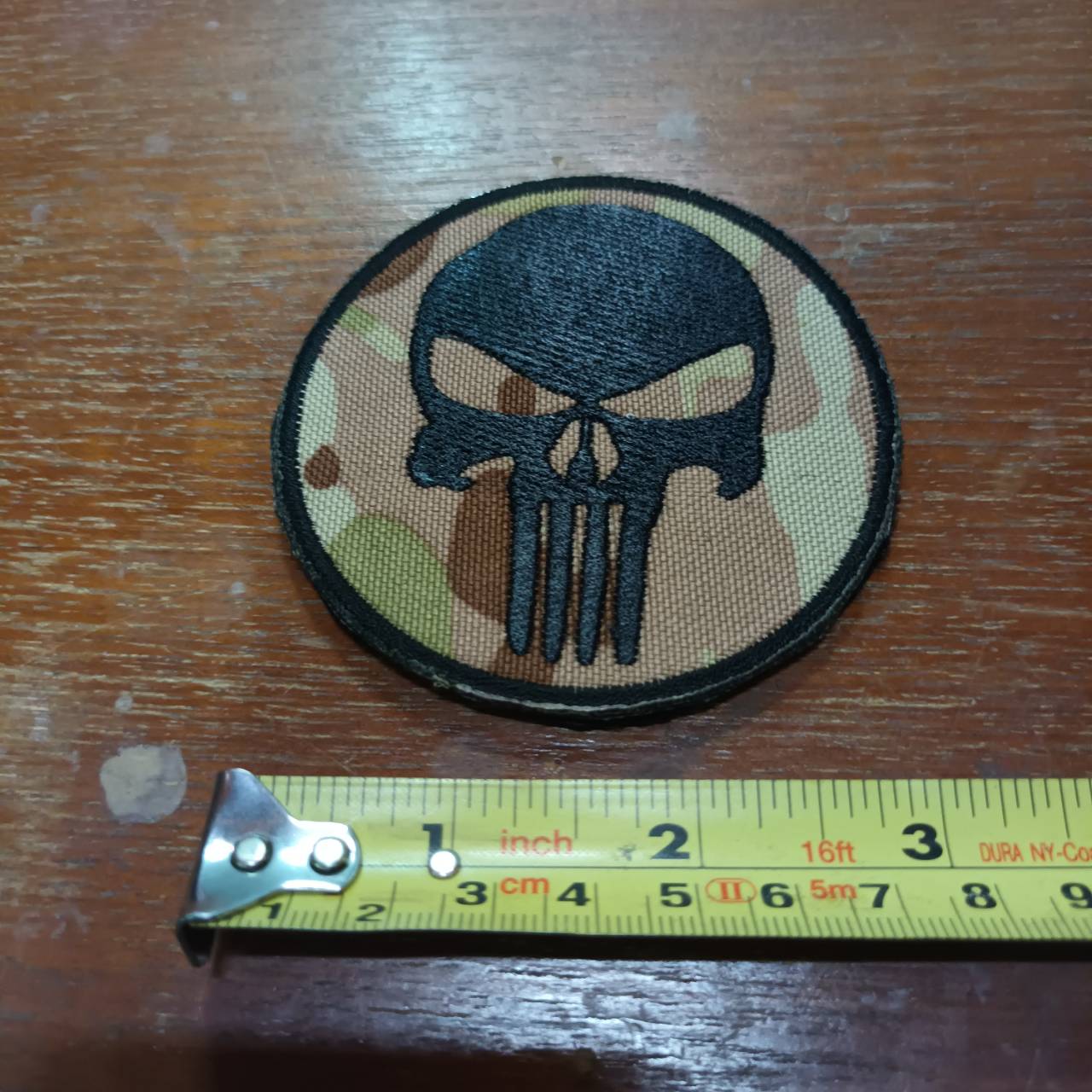 Tec40 CQI Products Skull Arm Patch Multicam