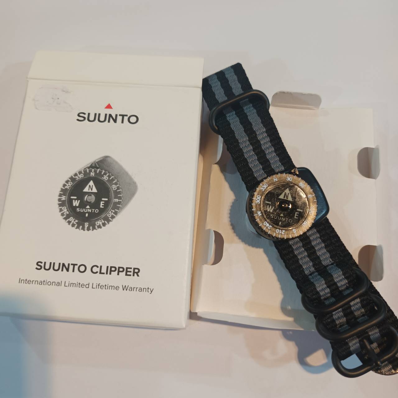 SUUNTO CLIPPER COMPASS with NYLON STRAP 20mm