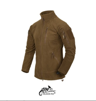 HELIKON TEX ALPHA TACTICAL JACKET อัลฟ่า แทคติคอล แจ็คเก็ท COYOTE BROWN