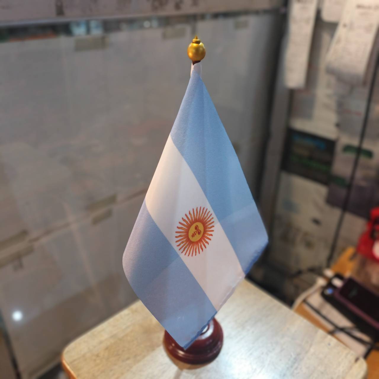 ธงตั้งโต๊ะ ธงเดี่ยว อาร์เจนตินา ARGENTINA