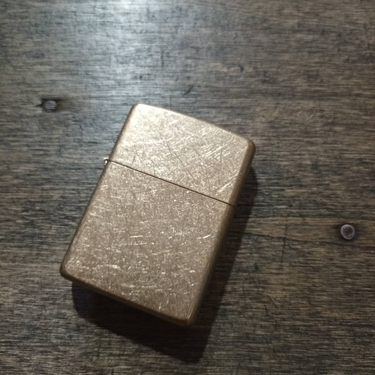 ZIPPO 28496 ARMOR TUMBLED BRASS #57