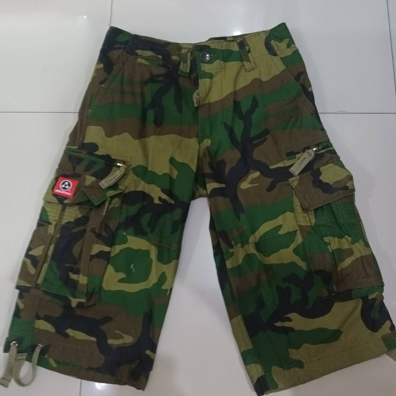 M0LECULE CARGO SHORTS Series 50006 กางเกงขาสั้น 5ส่วน COLOR WOODLAND