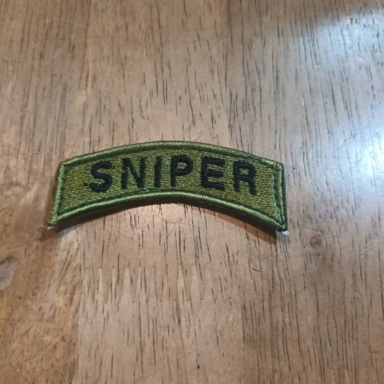 Tec40 CQI Products SNIPER VELCRO PATCH SIZE 75x30mm GREEN/BLACK