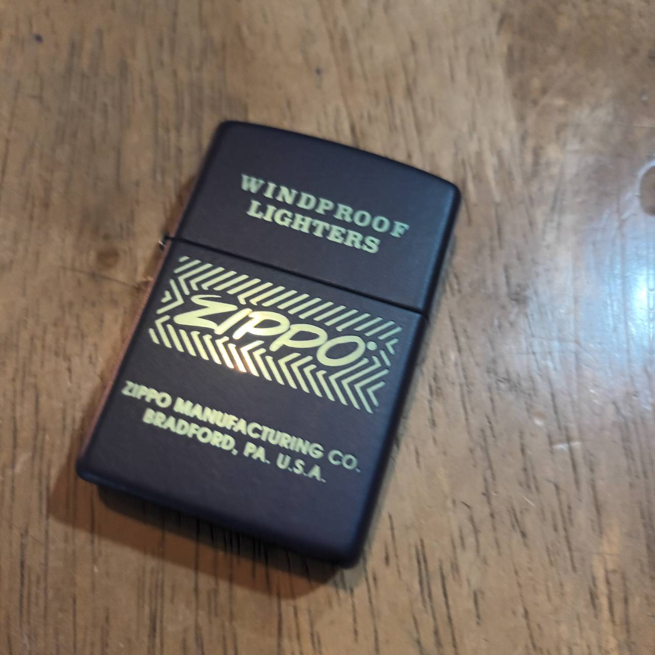 ZIPPO 48708 WINDPROOF LIGHTER DESIGN #34