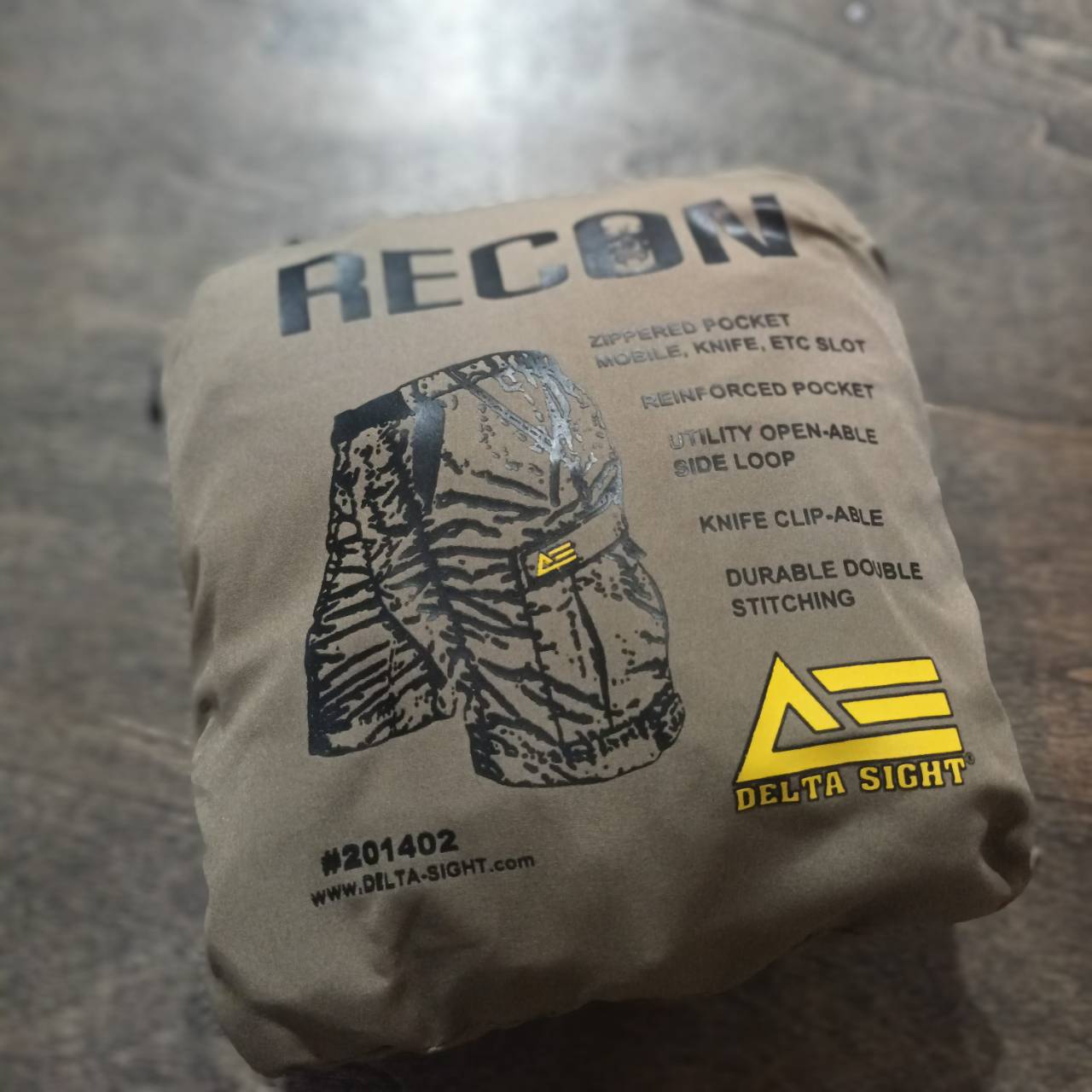 DELTA SIGHT RECON TACTICAL SHORTS กางเกงขาสั้น ยุทธวิธี COLOR KHAKI