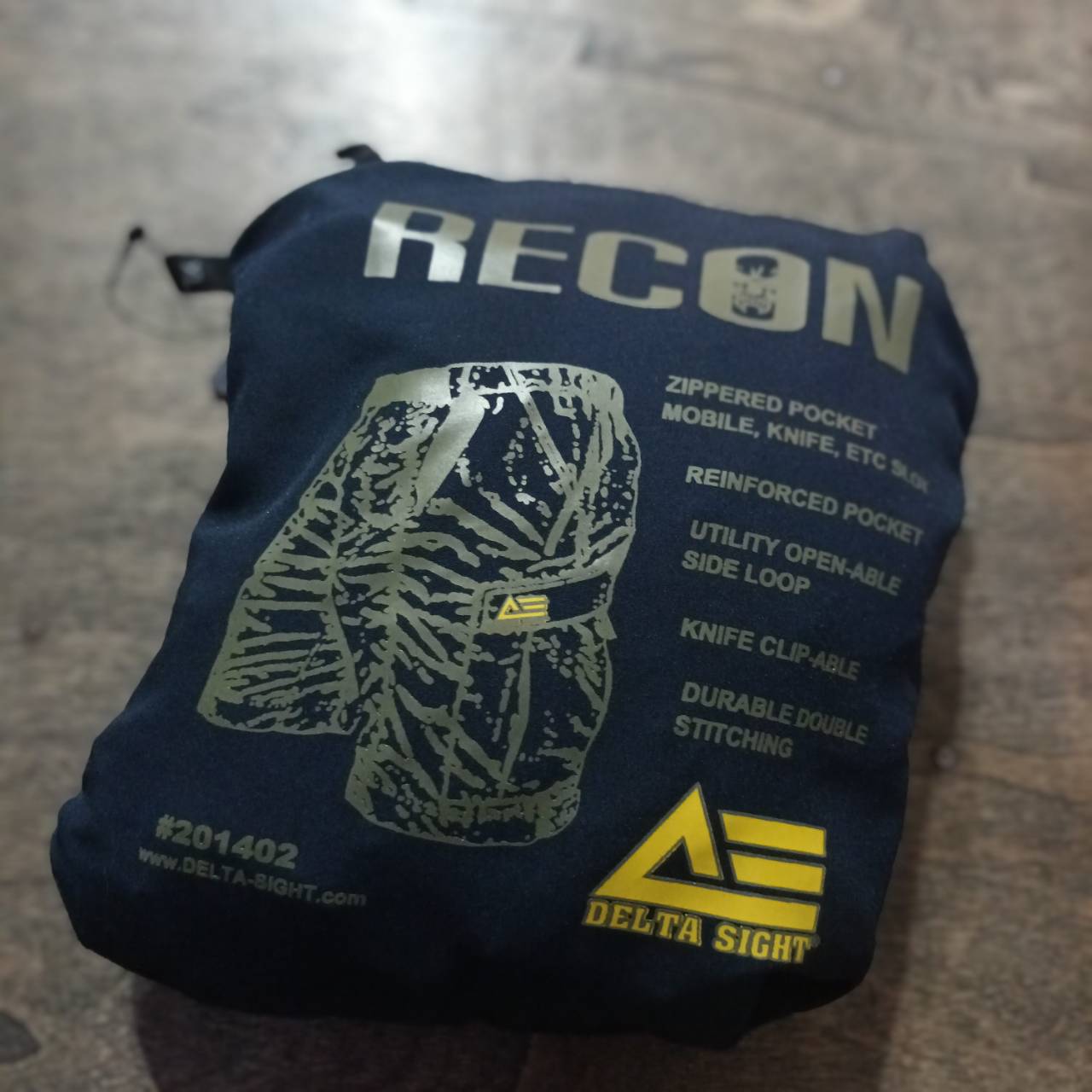 DELTA SIGHT RECON TACTICAL SHORTS กางเกงขาสั้น ยุทธวิธี COLOR NAVY BLUE