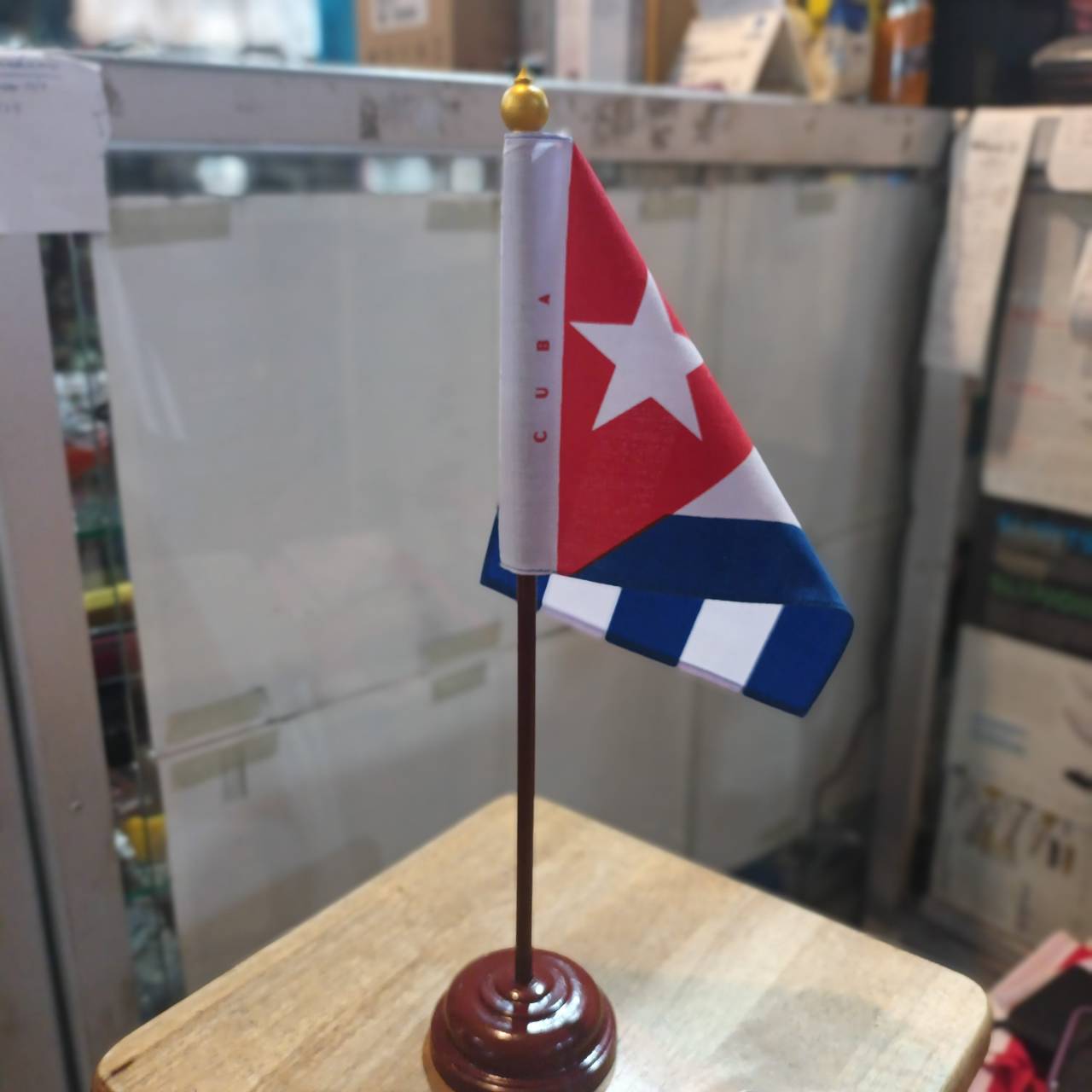 CUBA คิวบา ธง ธงเดี่ยว ธงตั้งโต๊ะ International Flag