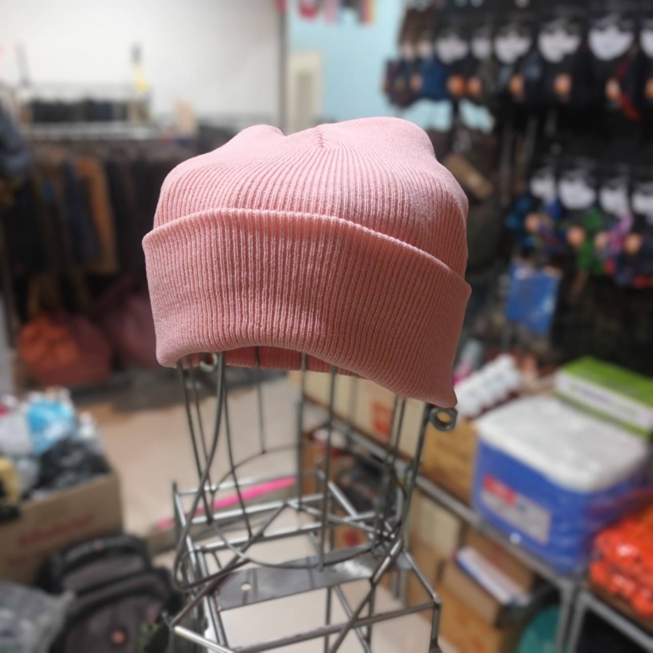 Tec40 BEANIE HAT สีชมพู