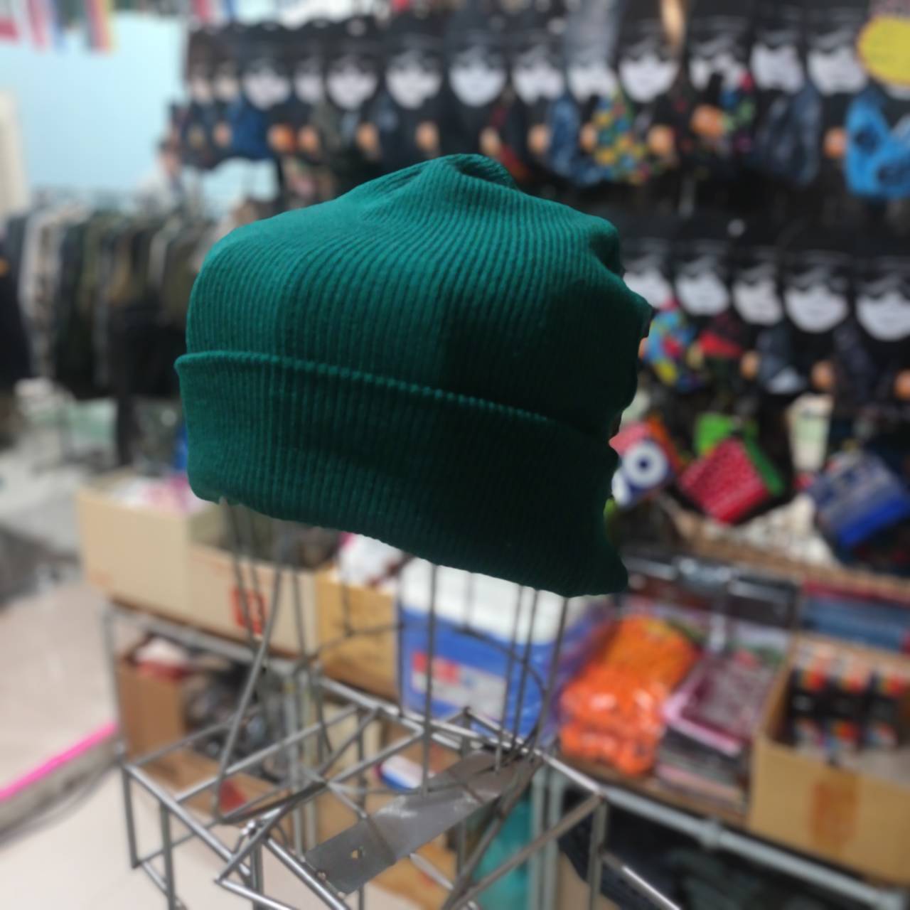 Tec40 BEANIE HAT สีเขียว