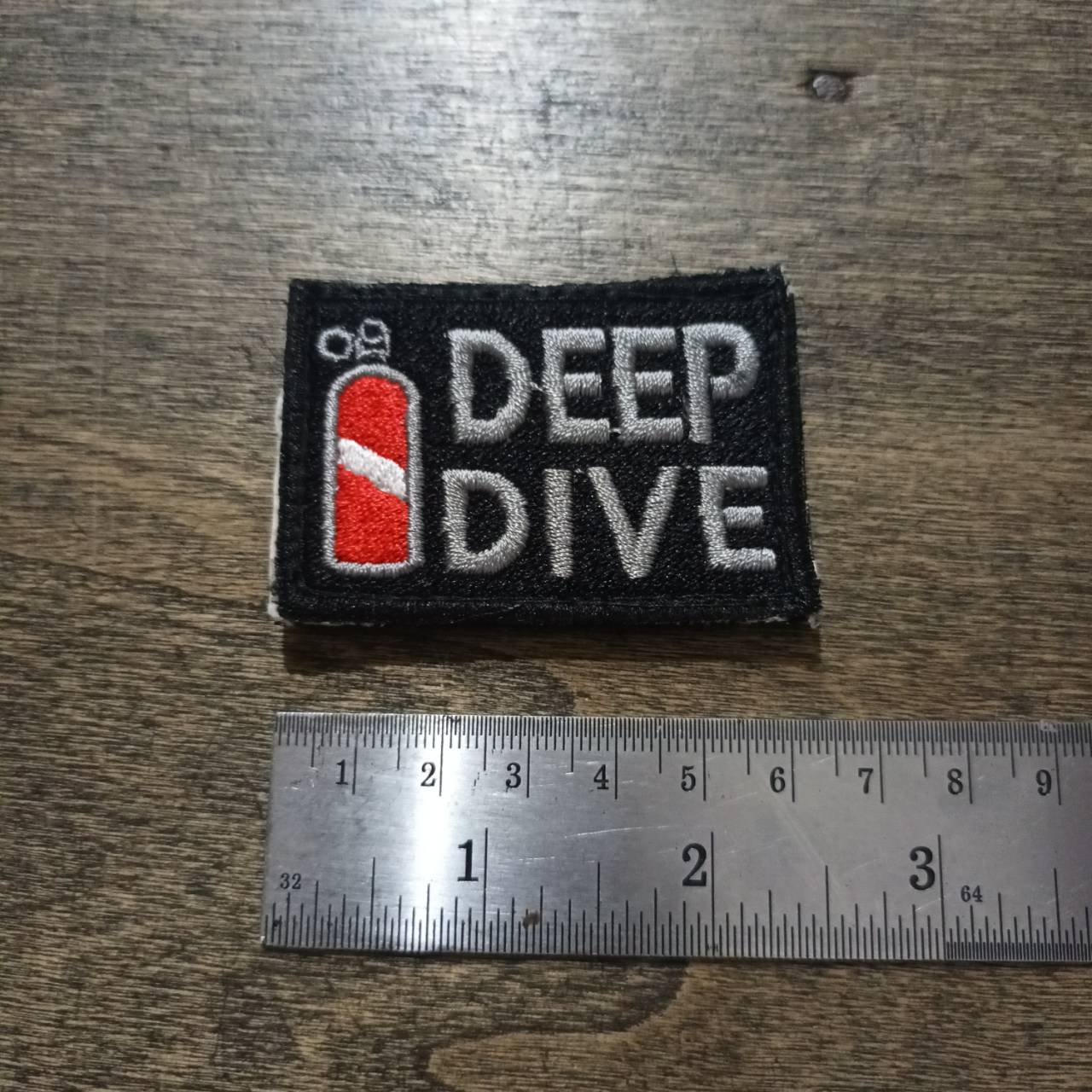 Tec40 CQI Products VELCRO PATCH DEEP DIVE