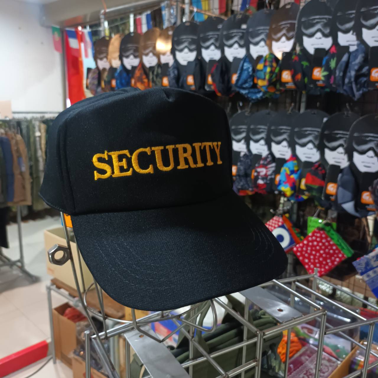 Tec40 SECURITY CAP สีดำ