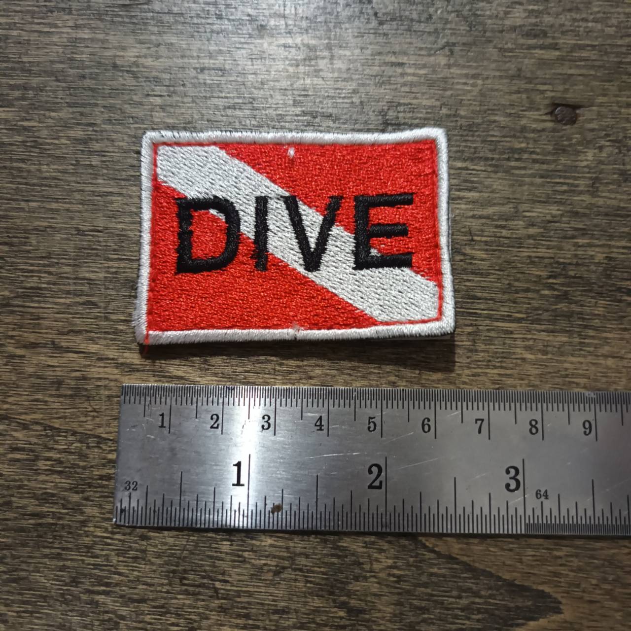 Tec40 CQI Products VELCRO PATCH DIVE