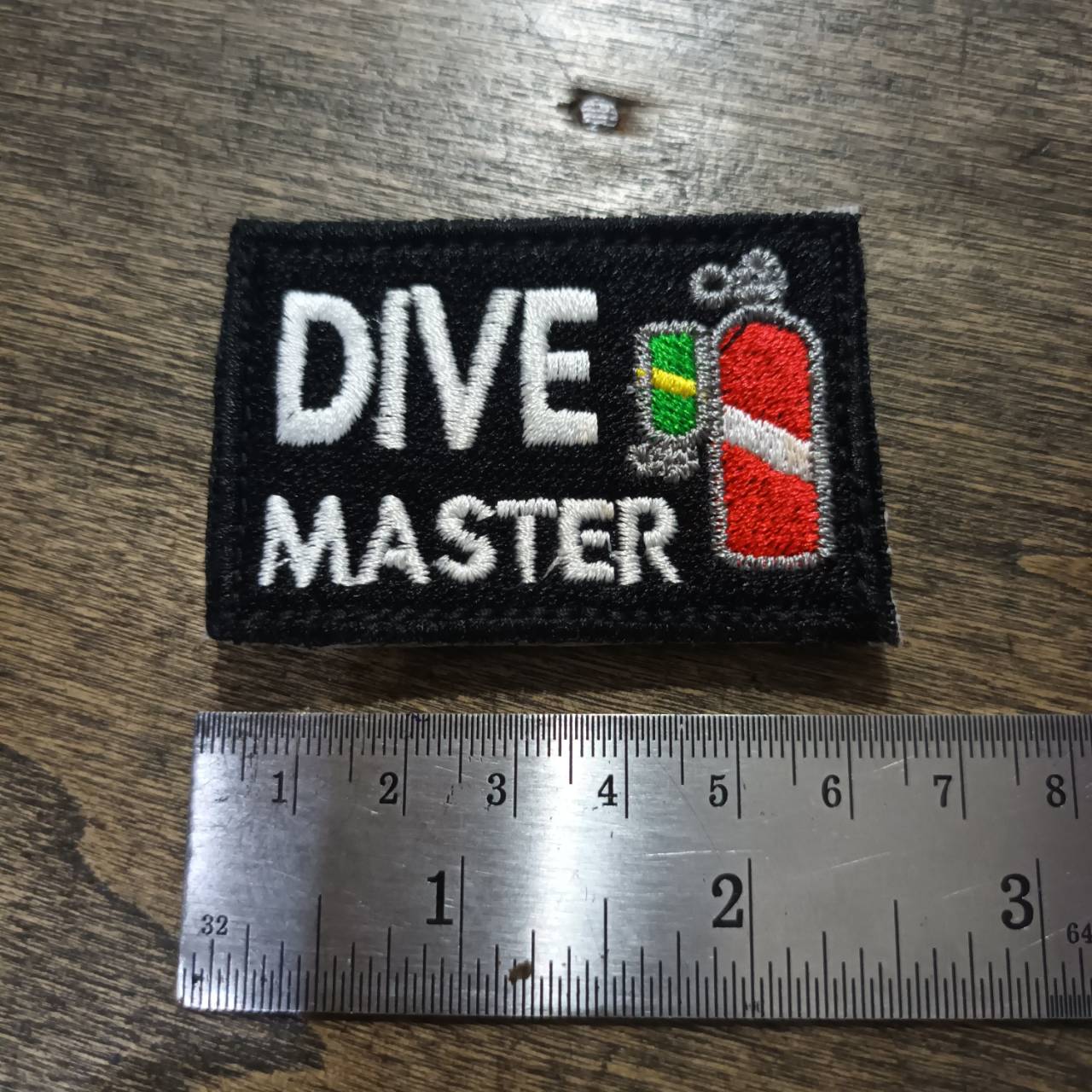 Tec40 CQI Products VELCRO PATCH DIVEMASTER