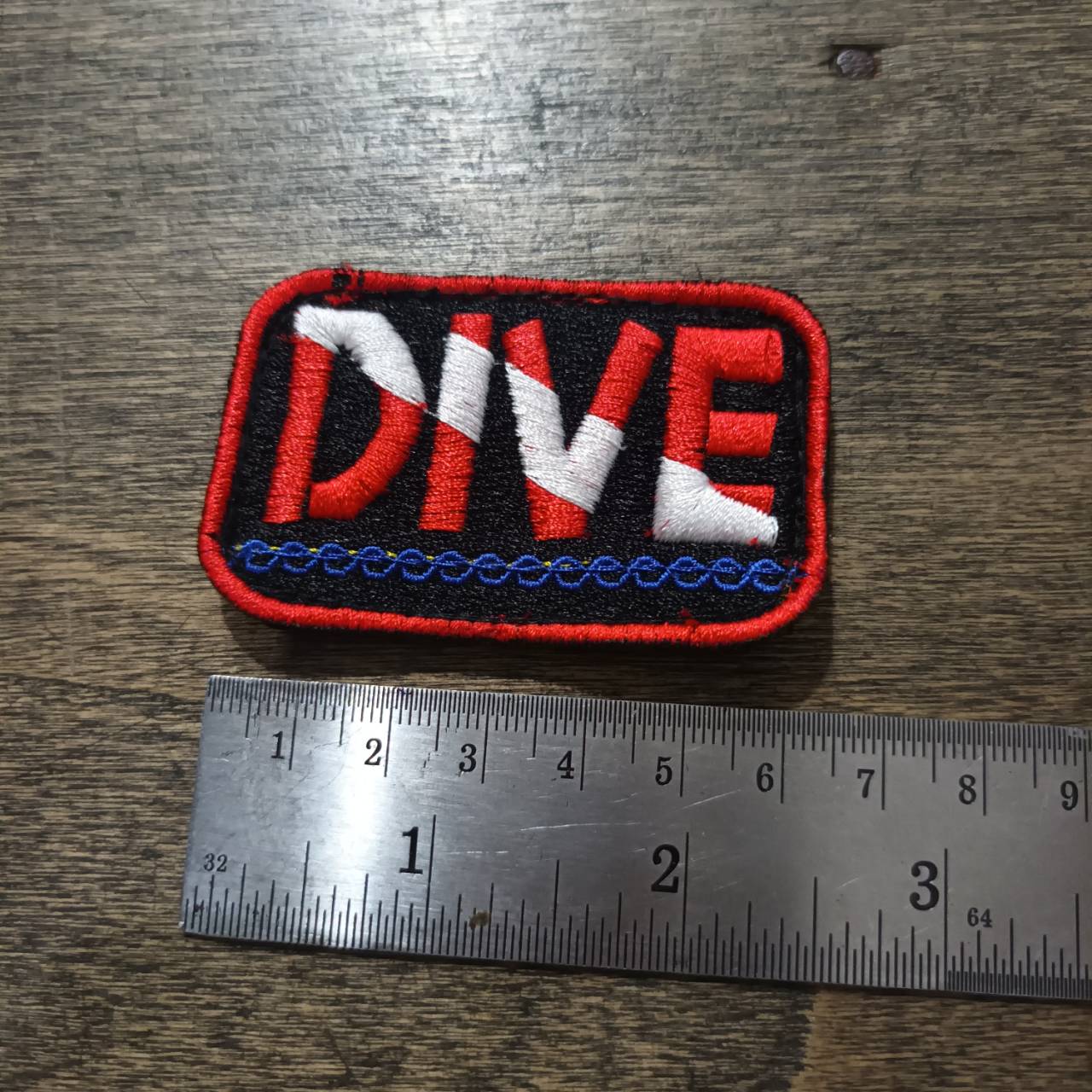 Tec40 VELCRO PATCH DIVE WAVE อาร์มนักดำน้ำ