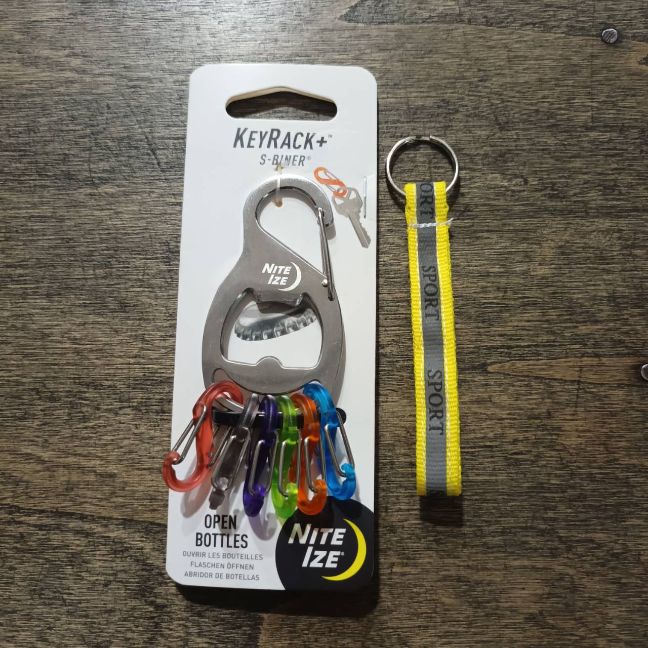 Tec40 NITEIZE KEYRACK S-BINER KRB2-11-R6 พวงกุญแจ อเนกประสงค์