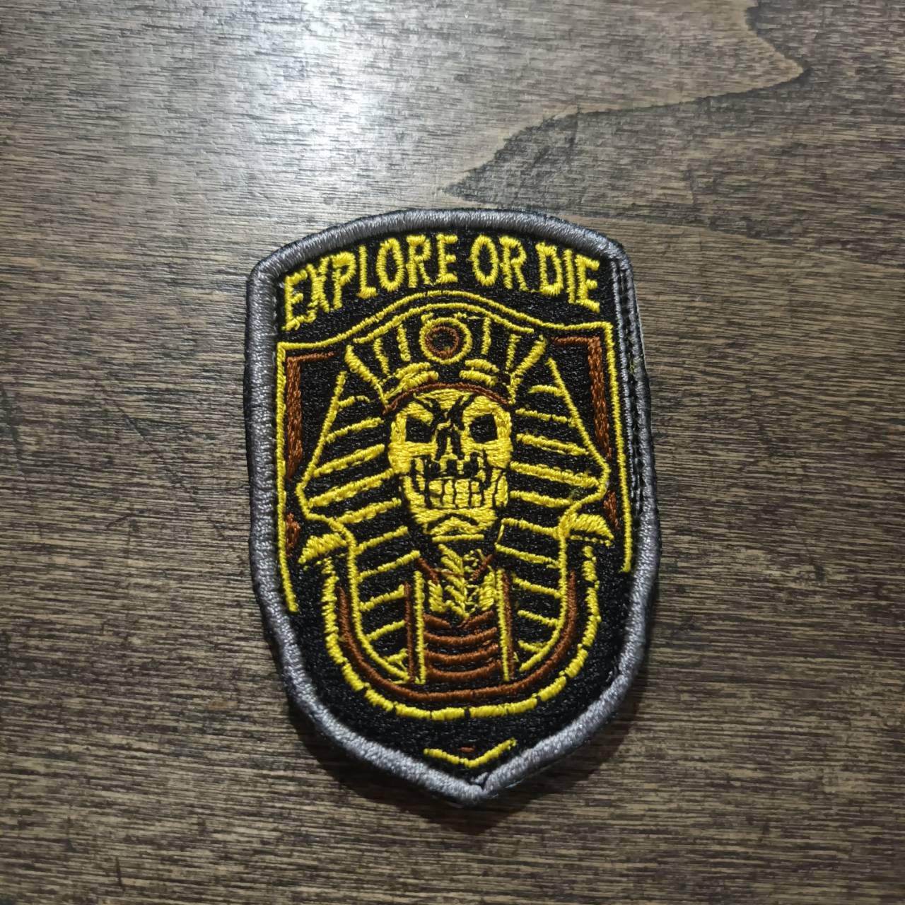 Tec40 CQI Products EXPLORE OR DIE VELCRO PATCH SIZE 70x45mm