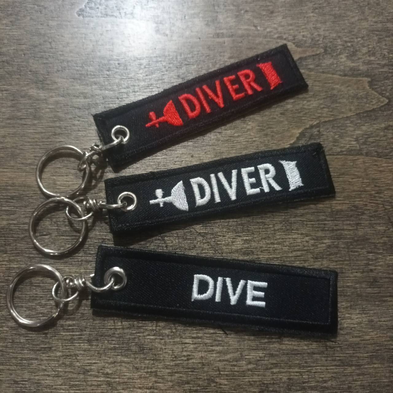 Tec40 TAG KEYCHAIN DIVE DIVER นักดำน้ำ ดำน้ำ