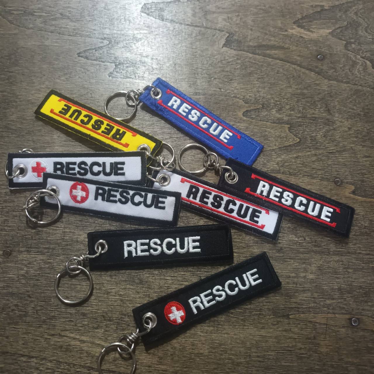 Tec40 TAG KEYCHAIN RESCUE กู้ภัย