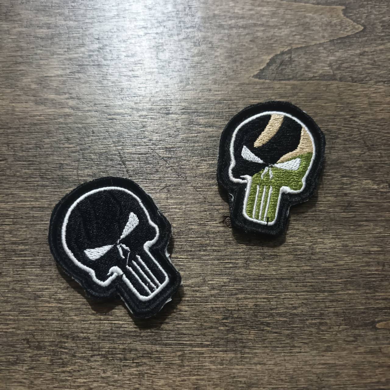 Tec40 VELCRO PATCH BAD SKULL