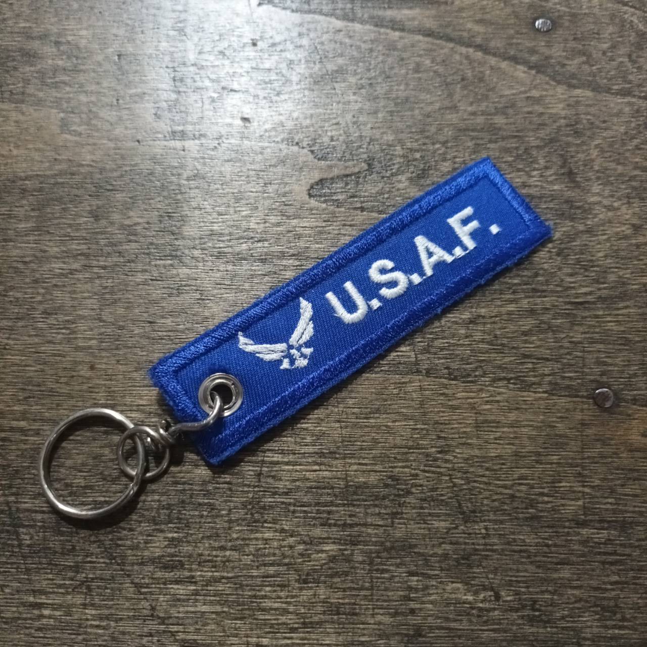 Tec40 TAG KEYCHAIN USAF AIRFORCE กองทัพอากาศ