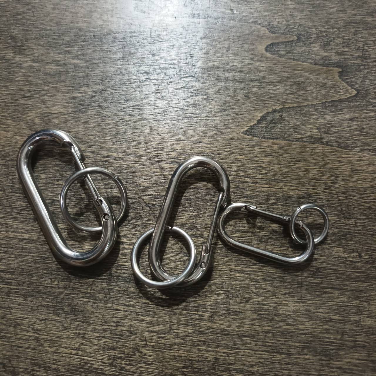 Tec40 Stainless Steel Keychain SHAPE02 SUS304 3mm/5mm/7mm  พวงกุญแจ