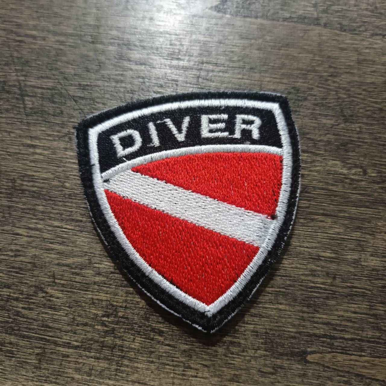 Tec40 VELCRO PATCH DIVER SHIELD นักดำน้ำ