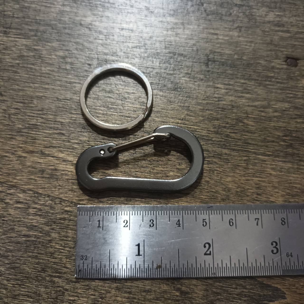 Tec40 ALUMINUM ALLOY KEYCHAIN Carabiner Snap Link AL01