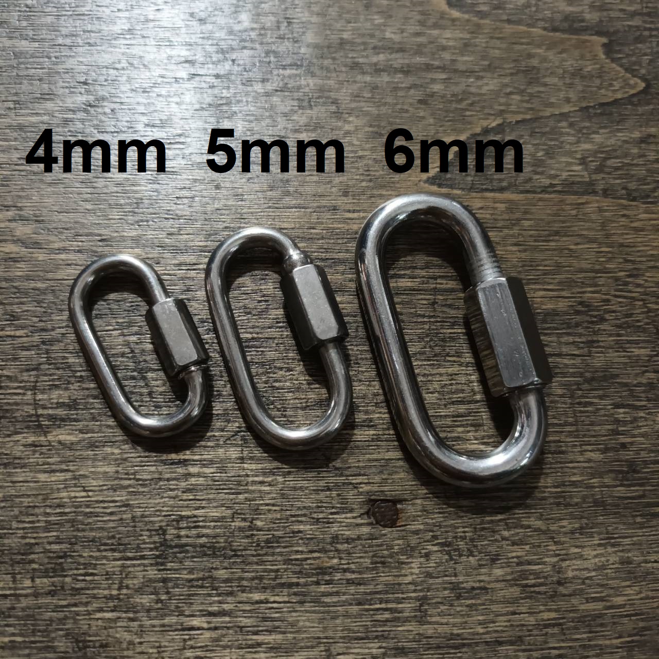 Tec40 Stainless Steel Chain QUICK LINK SUS304 SIZE 4mm 5mm 6mm