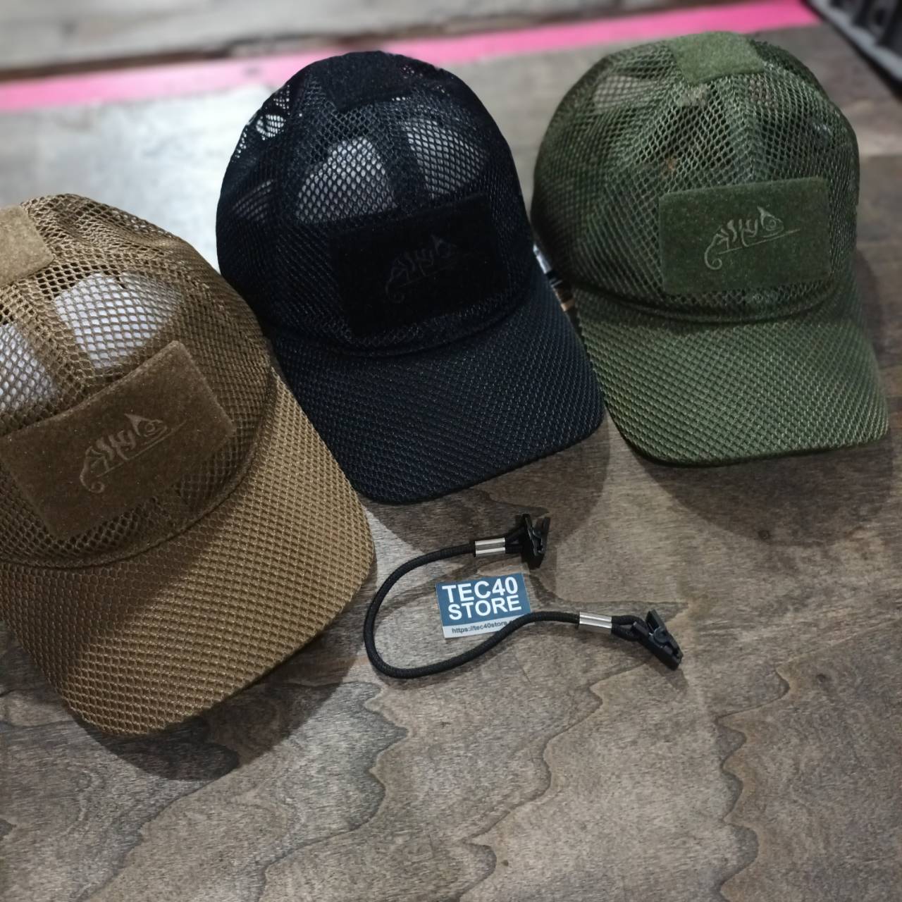 Helikon Tex MOD by Tec40 หมวกแก๊ป ตาข่าย เต็มใบ BBC MESH CAP - MESH มี 3 สี