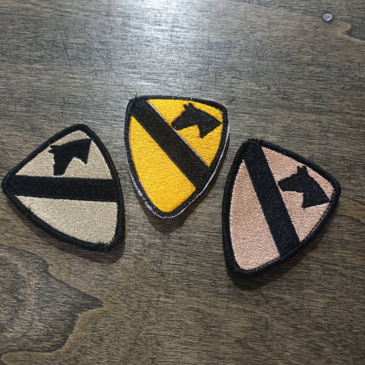 Tec40 VELCRO PATCH CAVALRY อาร์ม ตีนตุ๊กแก ทหารม้า