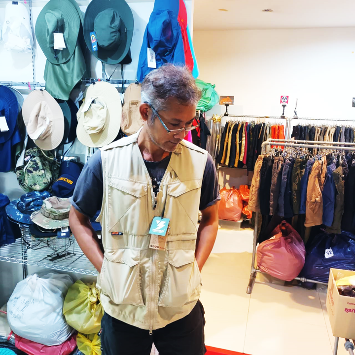 INNOVATE X-PLORER VEST เสื้อกั๊ก เวส KHAKI