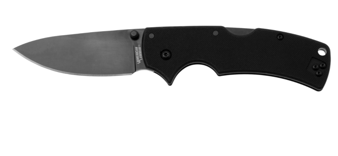 Cold Steel American Lawman Folding Knife S35VN Black DLC Blade, G10 Handles (58B)